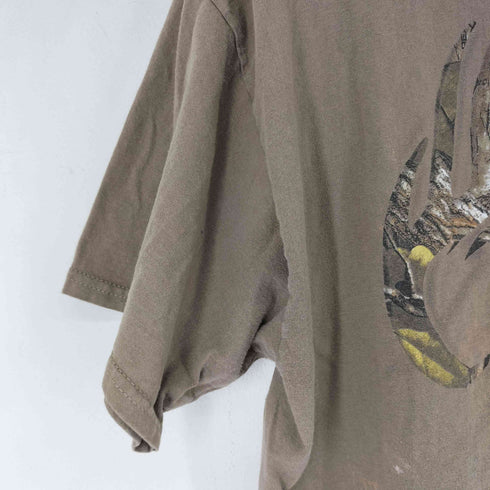 REALTREE リアルツリーデザイン ロゴプリントTシャツ メンズ import:XL