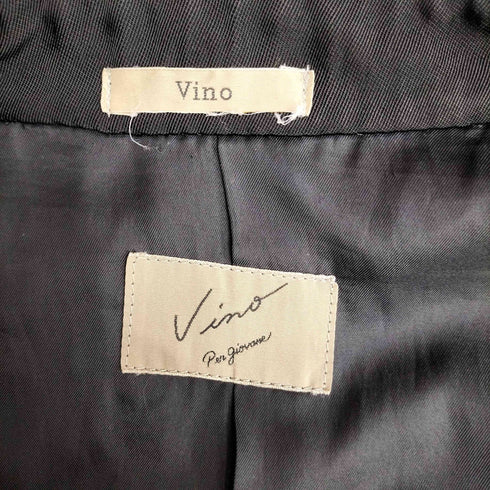 VINO ダブルトレンチコート メンズ