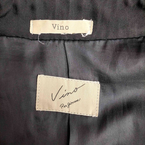 VINO ダブルトレンチコート メンズ