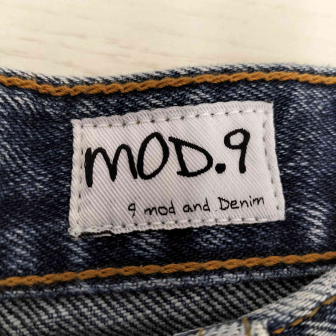 MOD9 ウォッシュドテーパードデニム メンズ 28