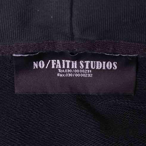 NO/FAITH STUDIO JESUS LOVES NFS 加工 プルオーバー パーカー メンズ JPN:1