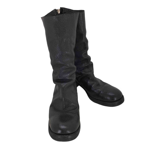GUIDI バックジップブーツ メンズ 43