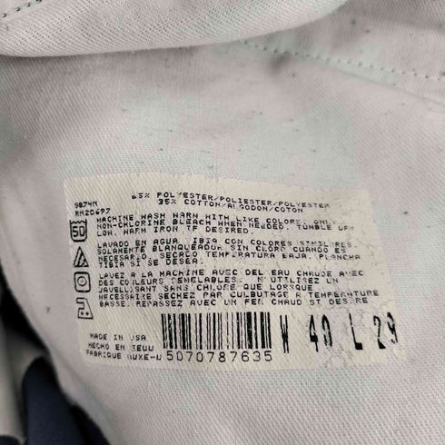 ディッキーズ Dickies 90S USA製 圧着タグ 拡張ウエスト 874 ワーク パンツ TALON ジップ ビックサイズ メンズ W410L29