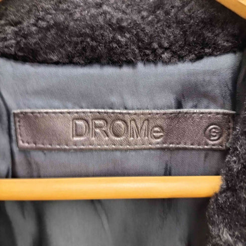 DROMe 切り替え ムートンコート レディース