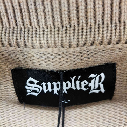 サプライヤー SUPPLIER Classic Half Zip Knit メンズ JPN:L