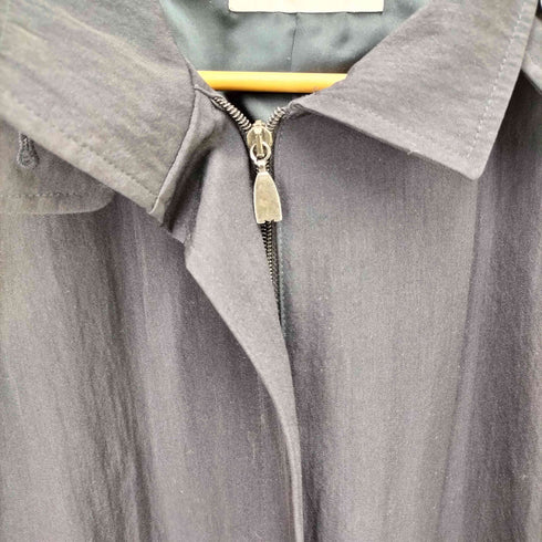 マックスマーラ MAX MARA 90S-00S 白タグ 比翼 ギャバジン ウール フーデッド ブルゾン テック archive メンズ