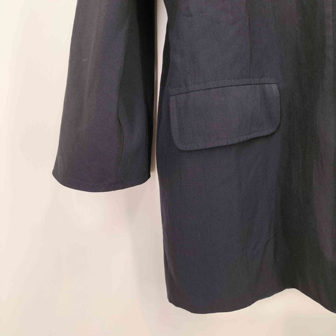 マックスマーラ MAX MARA 90S-00S 白タグ 比翼 ギャバジン ウール フーデッド ブルゾン テック archive メンズ