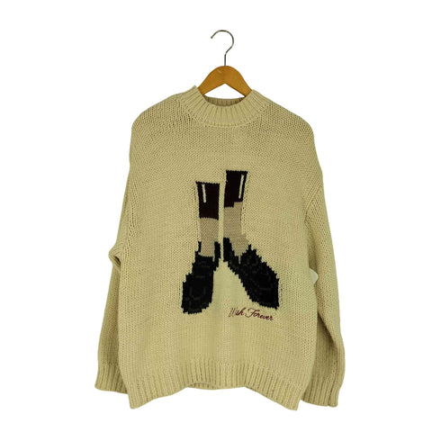 WISH FOREVER COLLAB DESIGN LOW-GAUGE KNIT コラボデザインローゲージニット メンズ JPN:M