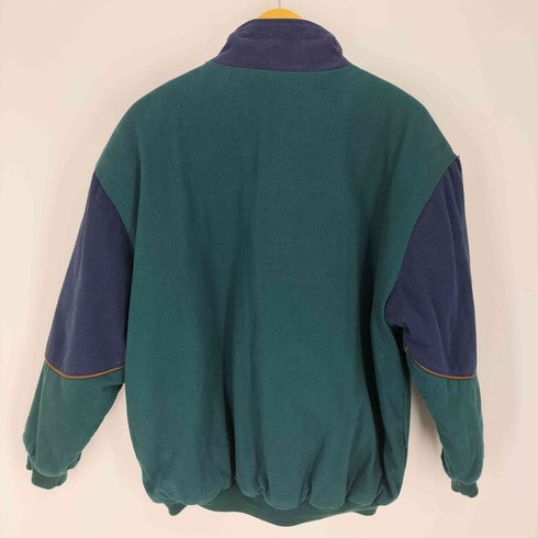 MAX SOUL キャラクター刺繍 裏地ダイヤキルティンング ジップアップ ジャケット メンズ import:M