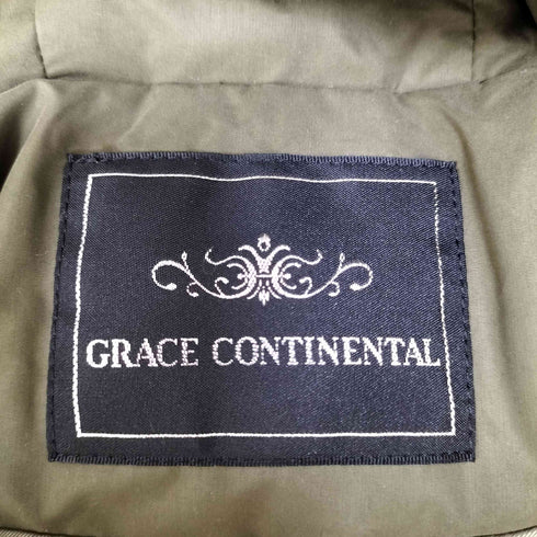 グレースコンチネンタル GRACE CONTINENTAL ラクーンファー ロングダウンジャケット レディース