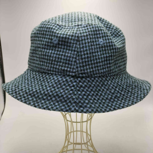 ステューシー Stussy Wool Check Big Stock Bucket Hat ウール チェック ビッグ ストック バケット ハット レディース S/M