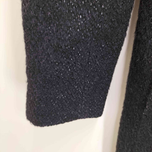 カルバンクライン CALVIN KLEIN ノーカラー ツイードコート レディース JPN:4