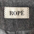 ロペ ROPE ノーカラー ウールコート レディース 36