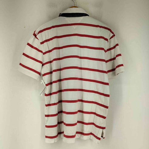 トミーヒルフィガー TOMMY HILFIGER ボーダー S/S ポロシャツ メンズ JPN:L