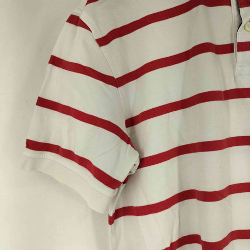 トミーヒルフィガー TOMMY HILFIGER ボーダー S/S ポロシャツ メンズ JPN:L