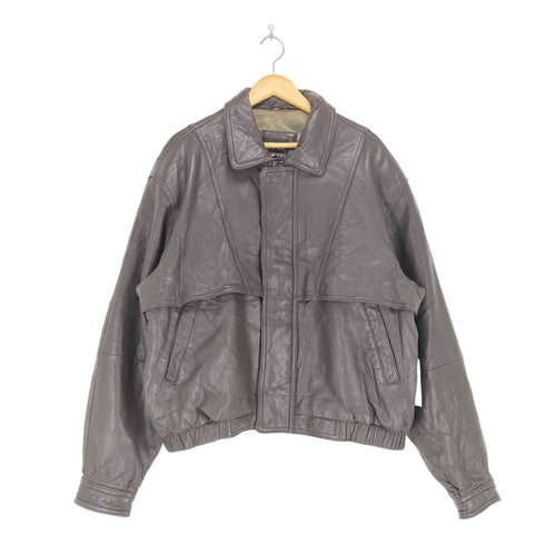 KASPER 比翼レザーブルゾン メンズ JPN:XL
