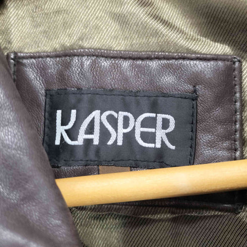 KASPER 比翼レザーブルゾン メンズ JPN:XL