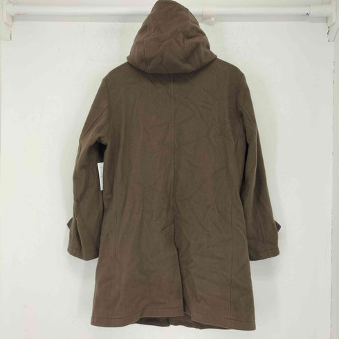 ブラックレーベルクレストブリッジ BLACK LABEL CRESTBRIDGE ウール フーテッド 裏地チェック コート メンズ import:M