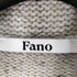 ファノストゥディオズ Fano Studios ダブルジップ アーガイルウールニットカーディガン レディース