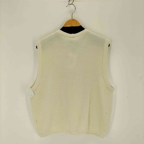 オーワイ OY CURVED LINE KNIT VEST メンズ FREE