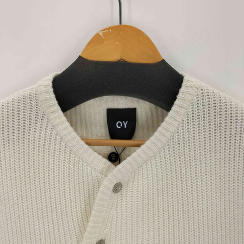 オーワイ OY CURVED LINE KNIT VEST メンズ FREE