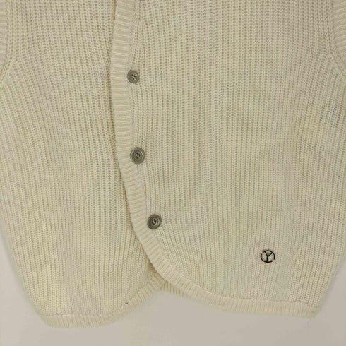 オーワイ OY CURVED LINE KNIT VEST メンズ FREE