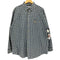 カーハート Carhartt 90-00s オンブレチェック 長袖 ボタンダウンシャツ メンズ import:XL