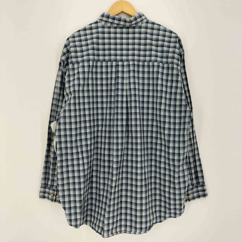 カーハート Carhartt 90-00s オンブレチェック 長袖 ボタンダウンシャツ メンズ import:XL
