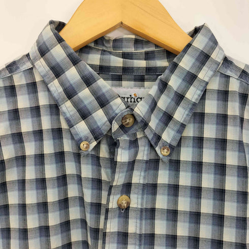 カーハート Carhartt 90-00s オンブレチェック 長袖 ボタンダウンシャツ メンズ import:XL