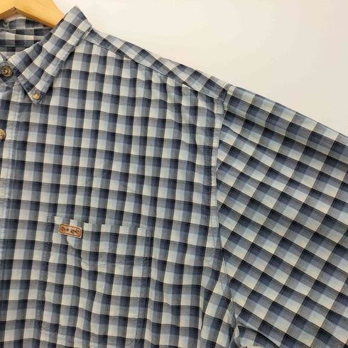 カーハート Carhartt 90-00s オンブレチェック 長袖 ボタンダウンシャツ メンズ import:XL
