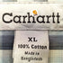 カーハート Carhartt 90-00s オンブレチェック 長袖 ボタンダウンシャツ メンズ import:XL