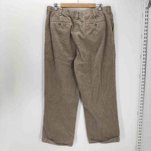 クラフトアンドバロー Croft&Barrow 00S コーデュロイ コーズ 太畝 2タック ワイド チノ トラウザー パンツ ビックサイズ メンズ 38×30