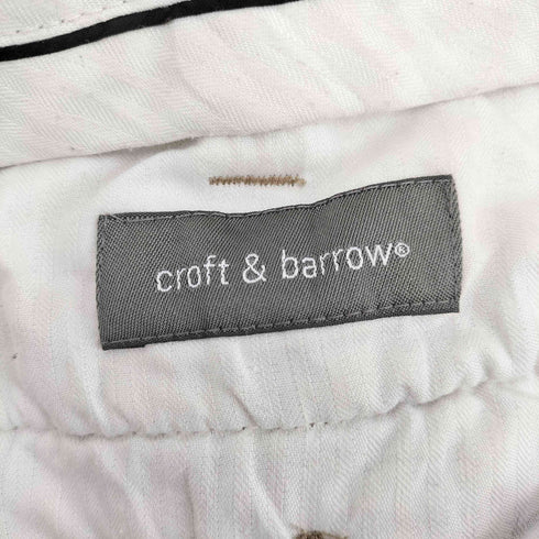 クラフトアンドバロー Croft&Barrow 00S コーデュロイ コーズ 太畝 2タック ワイド チノ トラウザー パンツ ビックサイズ メンズ 38×30