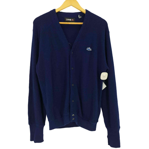 アイゾッド IZOD ロゴワッペン アクリルカーディガン メンズ import:L