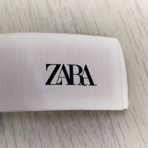 ザラ ZARA サテンエフェクト トートバッグ レディース