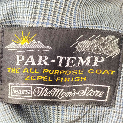 シアーズ Sears 60-70s PAR-TEMP ZEPEL FINISH THE ALL PURPOSE COAT ゼペル加工 オールパーパスコート メンズ