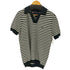 トミーヒルフィガー TOMMY HILFIGER スキッパーボーダーシャツ レディース import:M