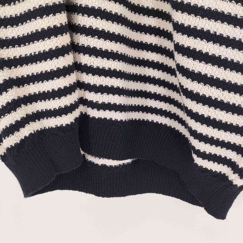 トミーヒルフィガー TOMMY HILFIGER スキッパーボーダーシャツ レディース import:M