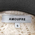amoupre S/Sメッシュニットシャツ メンズ JPN:S