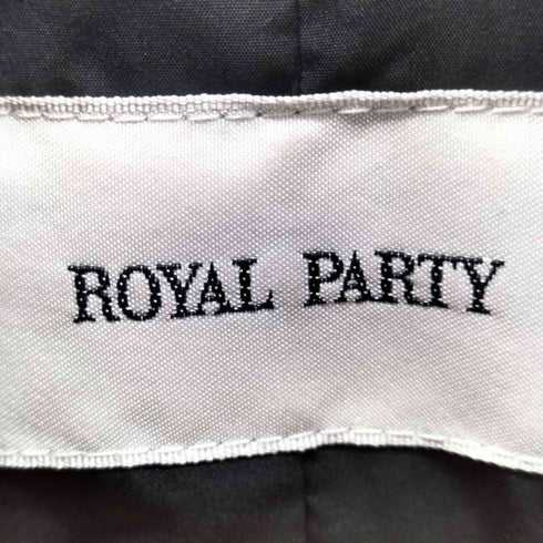 ロイヤルパーティー ROYAL PARTY ベルト付 ファーコート レディース FREE