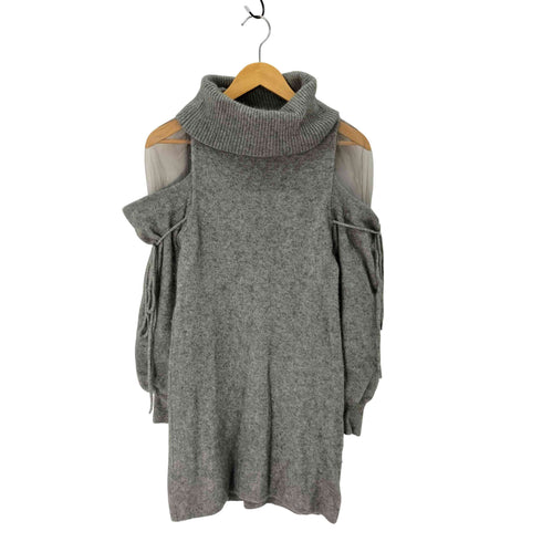 スナイデル snidel 24AW シースルーショルダーミニニット ワンピース レディース ONE SIZE