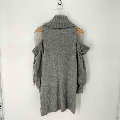 スナイデル snidel 24AW シースルーショルダーミニニット ワンピース レディース ONE SIZE