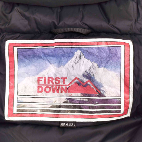 ファーストダウン FIRST DOWN ラップダウンパーカー ディクロス マウリ メンズ JPN:L