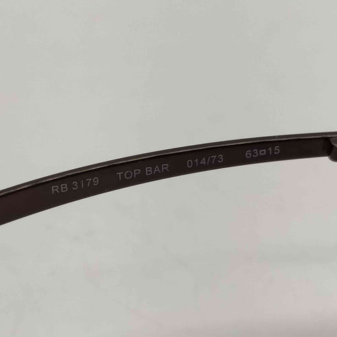 レイバン Ray-Ban RB3179 TOP BAR MADE IN ITALY イタリア製 カラーレンズ スポーツ サングラス 眼鏡 メンズ 63□15