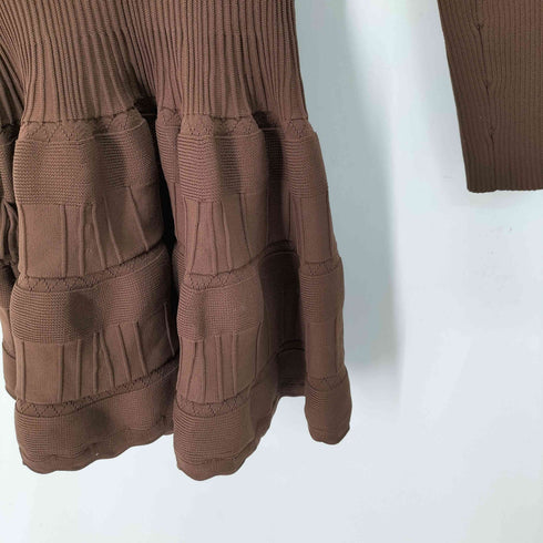 ダーリッチ Darich 24AW バルーンボーダーニットミニワンピース レディース FREE