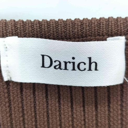 ダーリッチ Darich 24AW バルーンボーダーニットミニワンピース レディース FREE