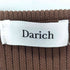 ダーリッチ Darich 24AW バルーンボーダーニットミニワンピース レディース FREE