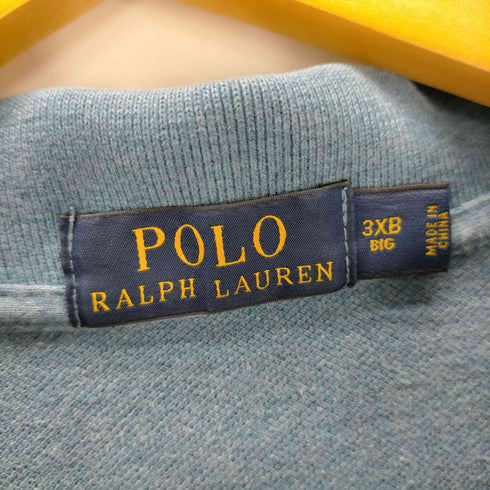 ポロラルフローレン POLO RALPH LAUREN BIG ポニー刺繍 鹿の子 S/S ポロ シャツ ビックサイズ メンズ 3XB