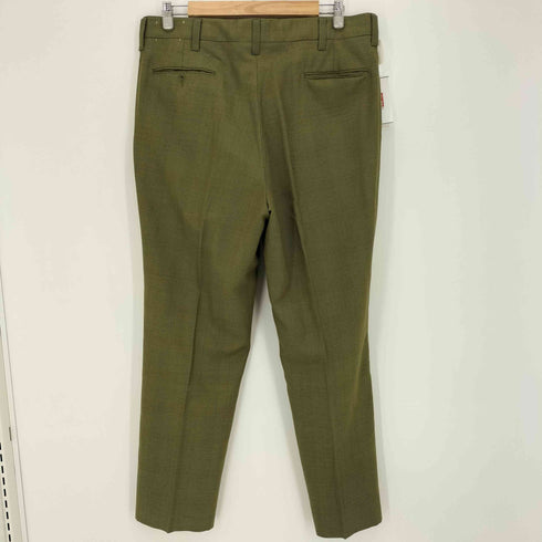 ファーラー FARAH 50-60s USA製 カムロック TALONジップ チェック センタープリーツ スラックス メンズ