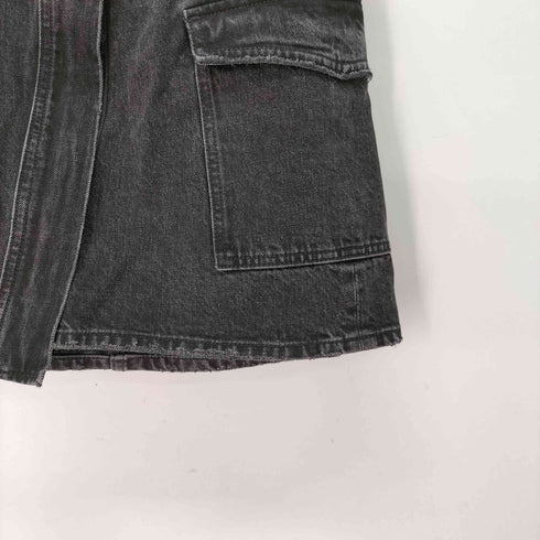 マウジー moussy 24AW WRAP デニムミニスカート レディース JPN:2
